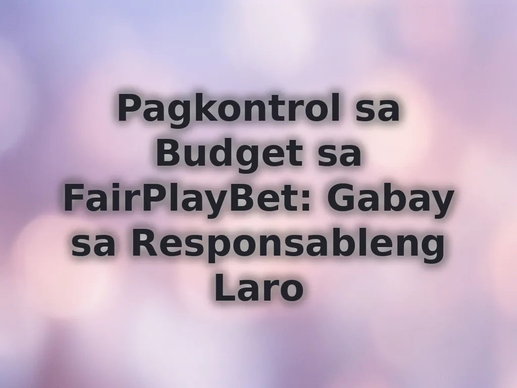 Budget limits guide